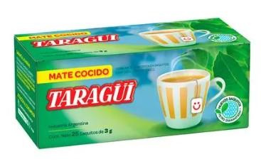MATE COCIDO TARAGUI X 25 SAQUITOS